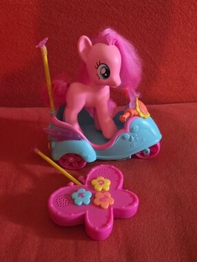 My Little Pony Pinkie Pie RC Scooter WORKS MLP Hasbro